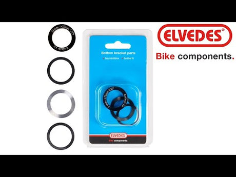 Reducer sæt Elvedes - Bundbeslagskurs fra 24 mm til 22 mm GXP (4 -stykker)