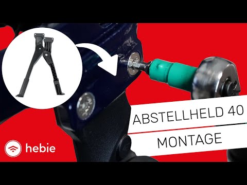 Hebie baggaffelstand abstellheld bagerste kickstand abstellheld 40mm