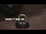Abus WBA100 Wall - Floor Anchor Lock - Sort