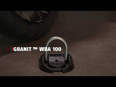 Abus WBA100 Wall - Floor Anchor Lock - Sort