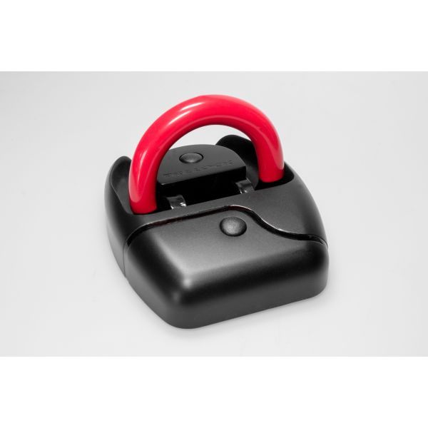 Trelock BA 660 Gulvanker - sort, 14 mm tempereret stål, ART4