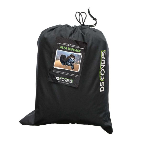 DS covers motorcykel cover alfa topcase xl - sort
