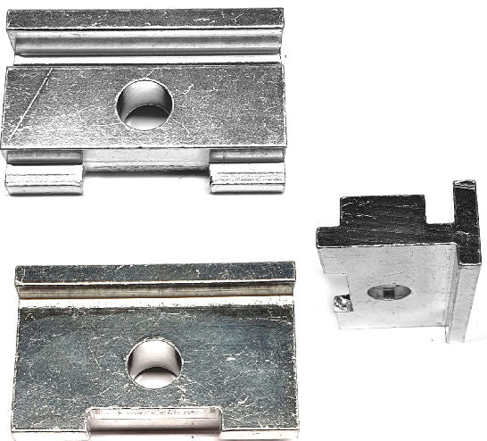 BLS standard adapterplade aluminium smal - bred