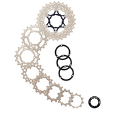 Sunrace Cassette 10 Speed ​​11-28t. CSRS0 Silver Alu Spider