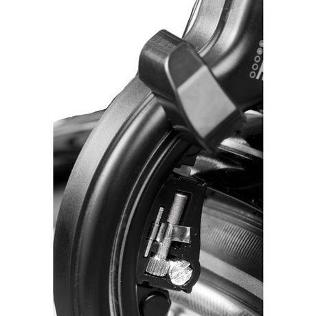 Axa Solid Ringslot - Rammen med høj kvalitet, ekstra bred åbning, Art 2 -stjerner, sort - 58 mm