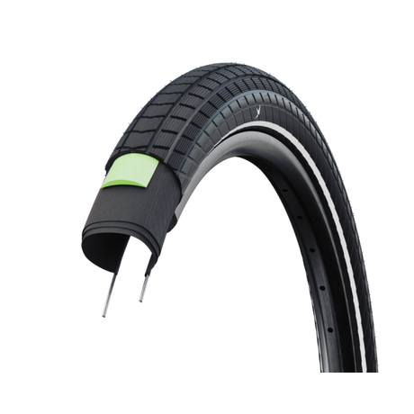 Schwalbe ydre dækbevægelse super moto-x 26x2,15 55-559 greenguard sort relief
