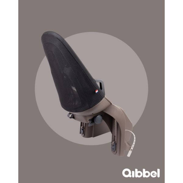 Qibbel bagsædeluftstel sort lysebrun