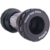 Spilleraksel Elvedes Shimano MTB ATB 24mm sort
