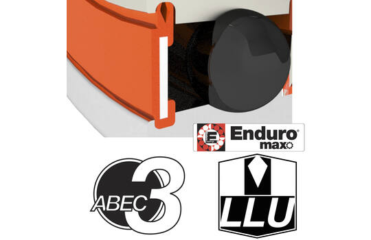 Enduro lejer 6800 llu max - abec 3 max (radial) - 10x19x5