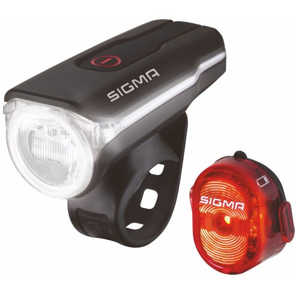 Belysningssæt Sigma Aura 60 USB + Nugget II