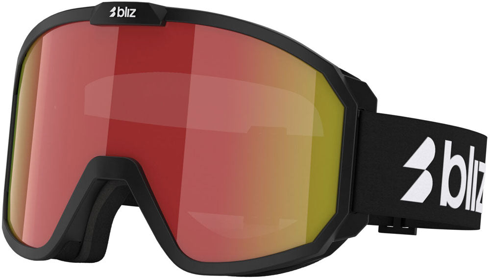 Bliz rave brun m rød multi - skibrille