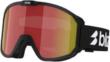 Bliz rave brun m rød multi - skibrille
