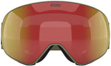 Bliz floz brun m rød multi - skibrille