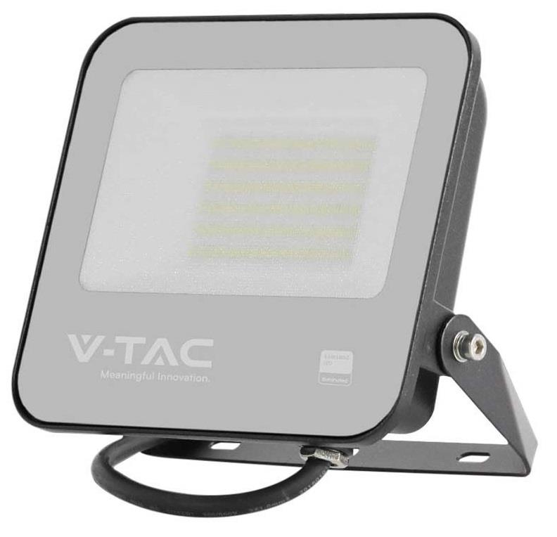 V-tac LED byggelampe | 50w | 3000k | sort | 5740lm | slimline pro - 9332035