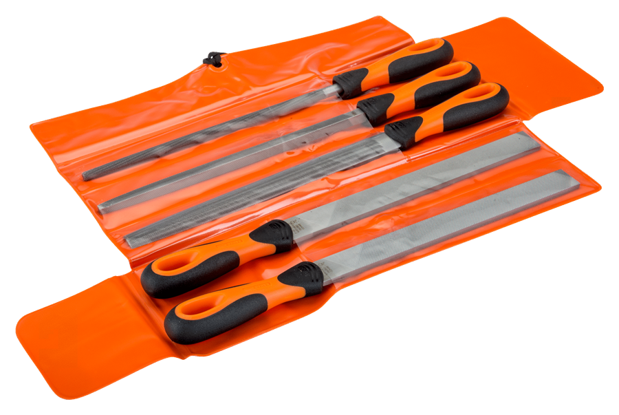Bahco sandvik filsæt 5-delt 10