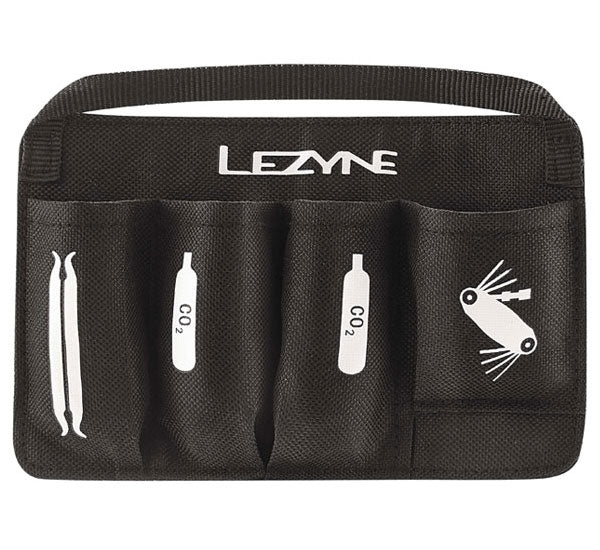 Lezyne værktøjskasse flow caddy med organizer 500ml sort