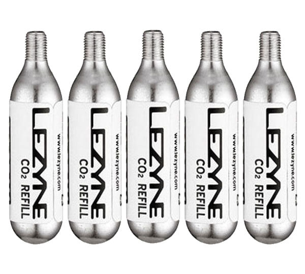 Lezyne co2-erstatningspatroner 16 g pakke med 5