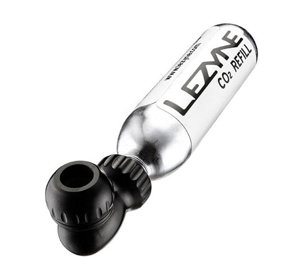 Lezyne cnc co2 pumpe twin speed drive sort
