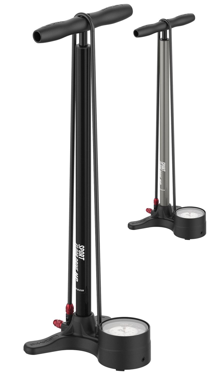 Lezyne sport floor drive 220psi trykmåler gulvpumpe
