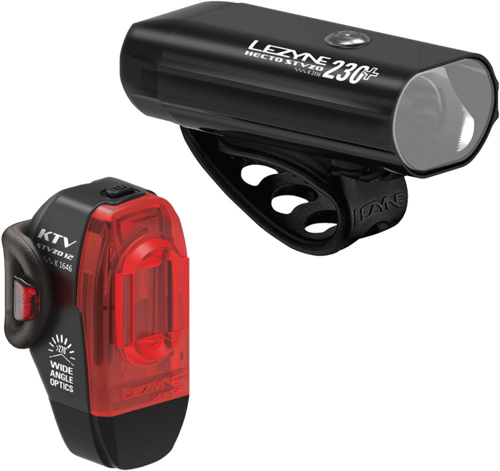Lezyne hecto 230+ ktv stvzo lyssæt