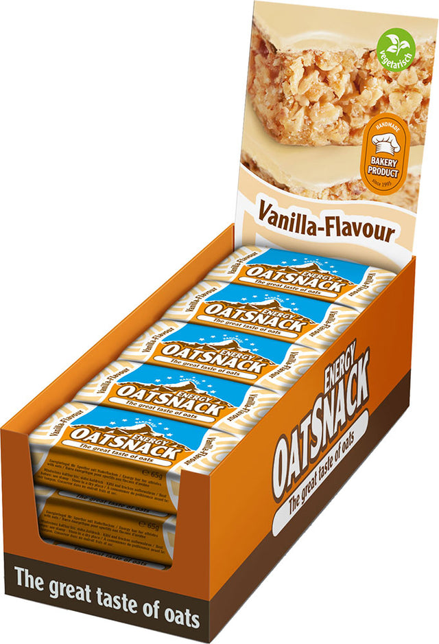 Oatsnack energibar æske med 15 stk