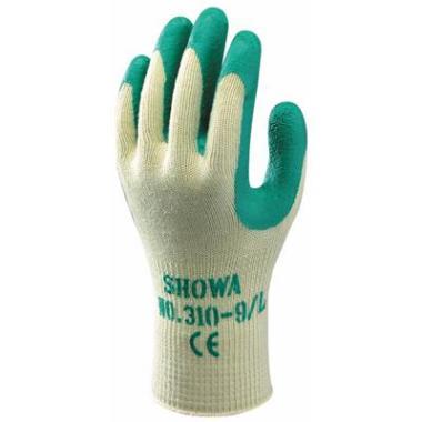 Showa arbejdshandske 310 grøn str. 9 | 10 stk