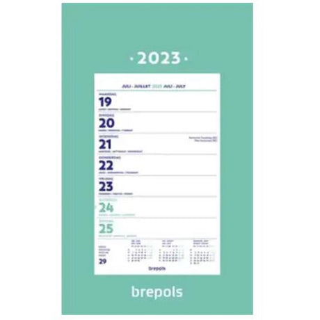 Brepols vægkalender uge 2026 limet