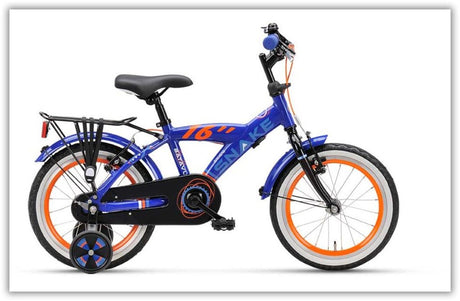 Batavus forgaffel snake 16 sort kl030 m print