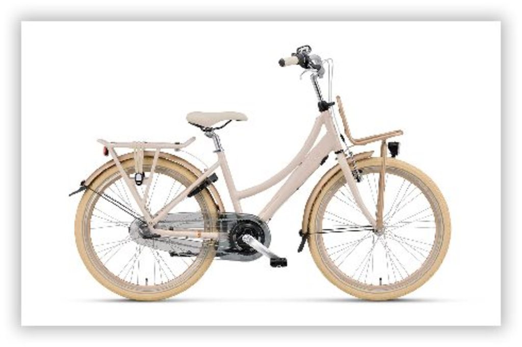 Batavus forgaffel 24 sukkerrosa pms7604