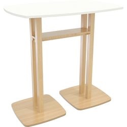 Mødebord drevet af paperflow easydesk melamin