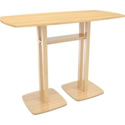 Mødebord drevet af paperflow easydesk melamin