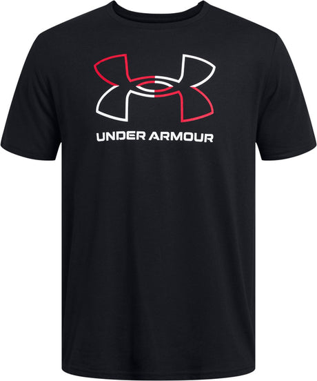 Under Armour UA GL Foundation Update SS-BLK Sportstrøje til mænd - Sort - Rød - Hvid