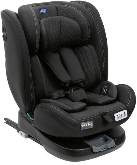 Chicco autostol unico evo i-størrelse sort