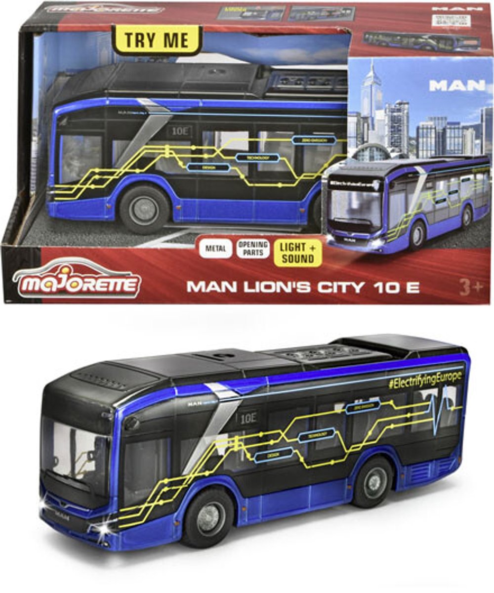 Majorette mand løvens by 10. bus