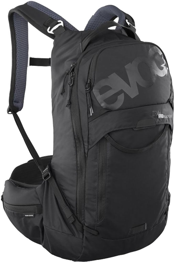Evoc trail pro blackline 16l - beskytter rygsæk