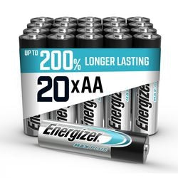 Batterispændingsgiver max plus AA 20 stk
