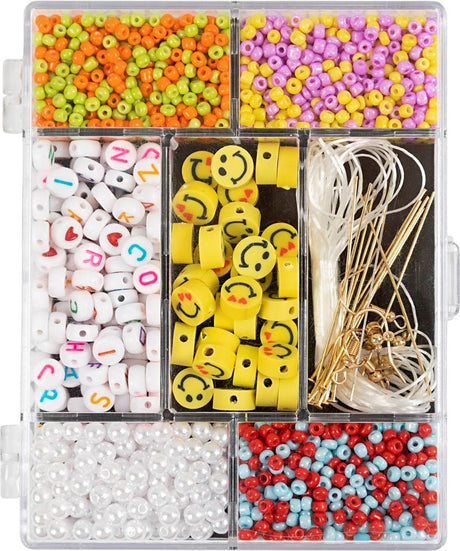 Creativ virksomhed https: www.cchobby.nl creative-box-jewelry-rainbow-mix-ca-1800-piece-rainbow-colours-1-box