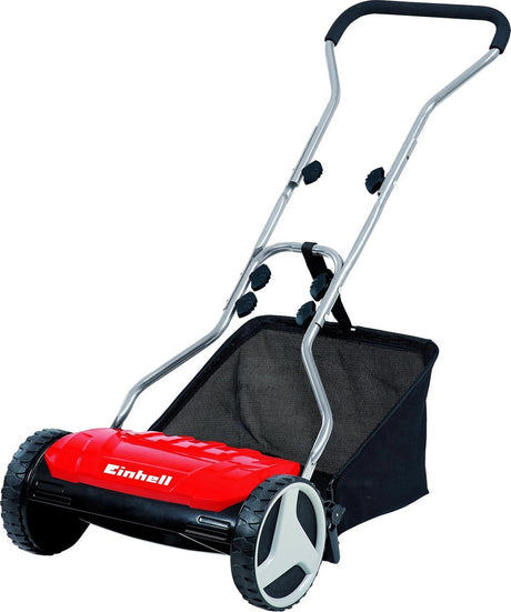 Einhell cylinderklipper ge-hm 38 s-f - klippebredde: 38 cm - anbefalet græsareal: op til 250 m² - 26 l opsamlingsboks - klippehøjde: 13-38 mm