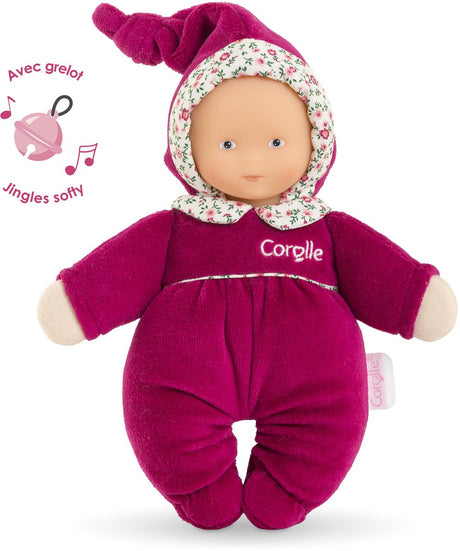 Corolle babidoux - pink grenadinedukke, 20 cm