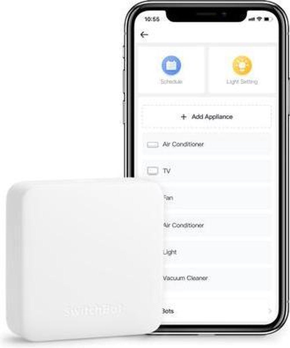 Switchbot hub mini - smart fjernbetjening - din telefon som fjernbetjening