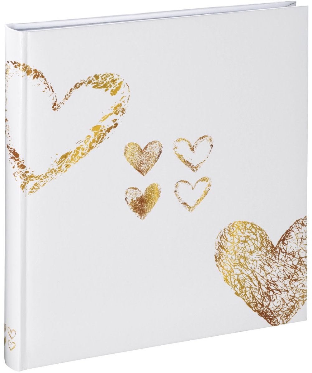 Hama fotobogsalbum - lazise - 29x32 - 50 sider - guld
