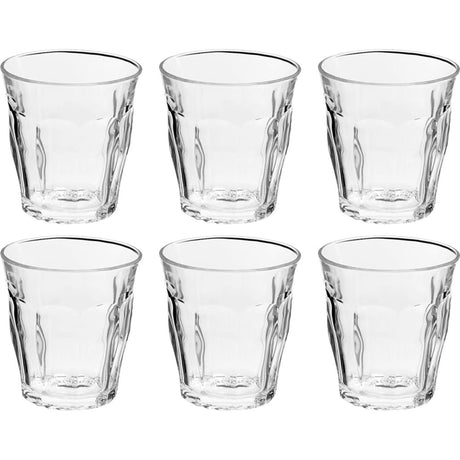 Duralex tumbler picardy hårdt glas 200ml æske med 6 stk