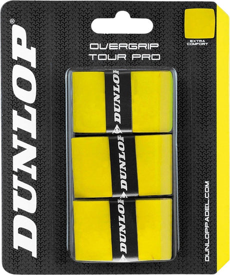 Dunlop - tour pro- ogrip- yellow- 3stuks