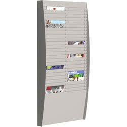 Dokumentpanel papirflow 50 rum grå