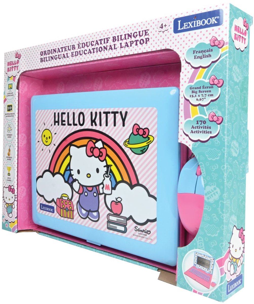 Lexibook - hello kitty - pædagogisk bærbar computer 170 aktiviteter 6,7″