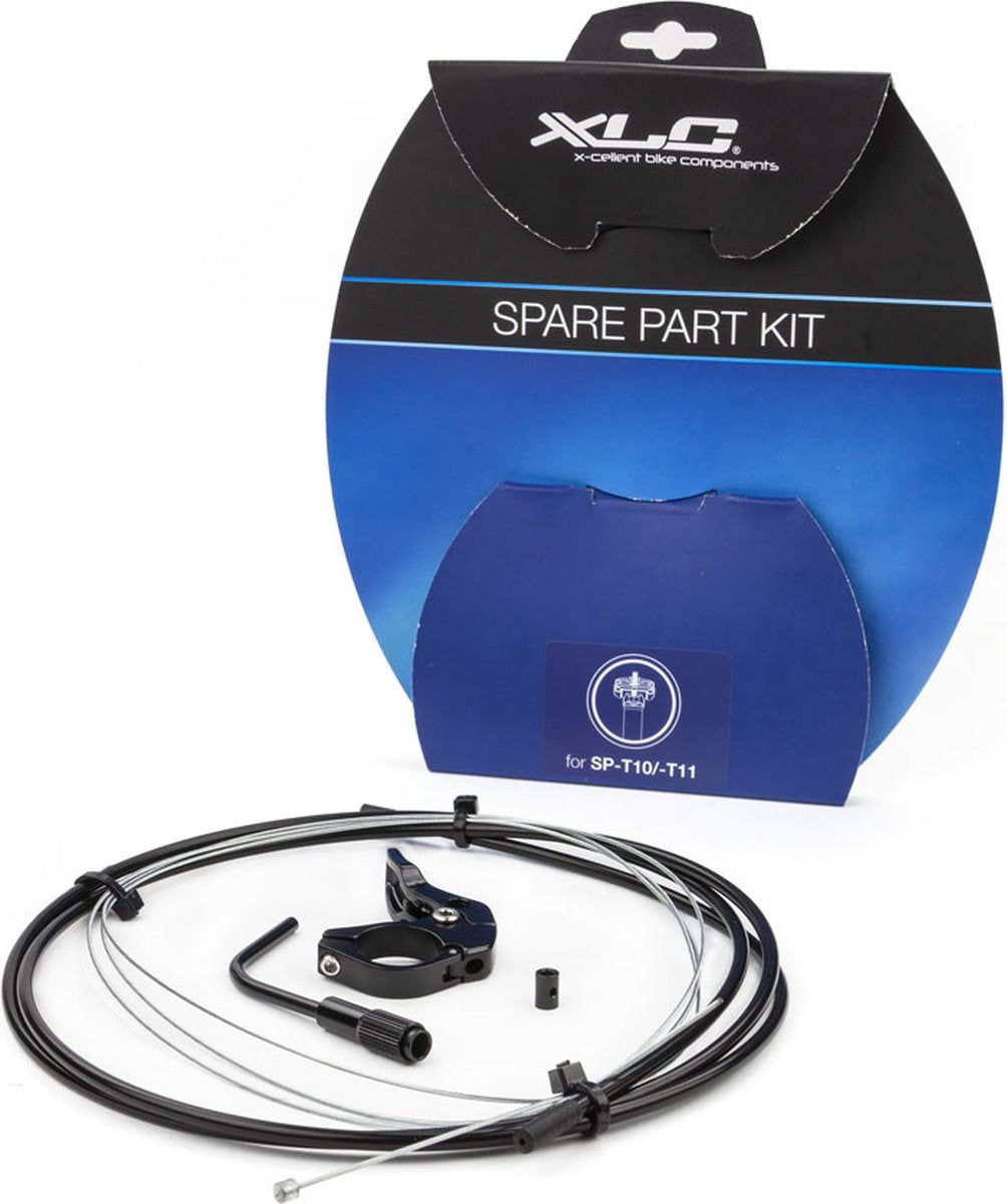 XLC sadel del spt10 11 dropper fjernbetjent lockout sort