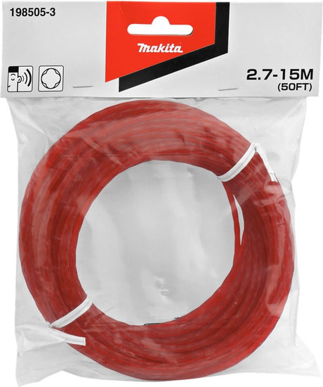 Makita 198505-3 klippelinje 2,7 mm x 15 m 'hvisker'