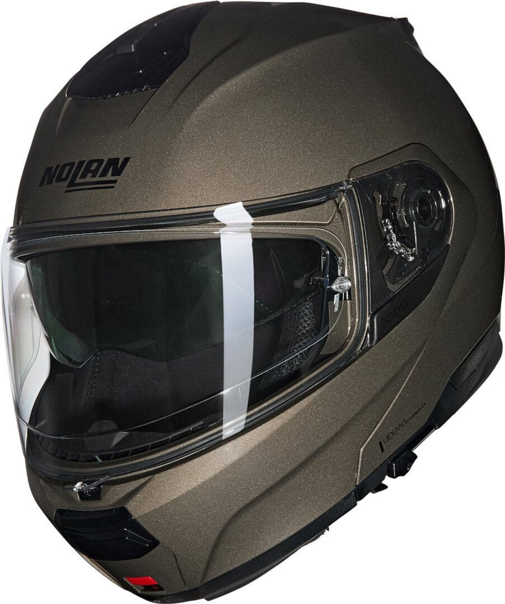 Nolan n100-6 classico nobile 314 stone glossy system hjelm - størrelse s - hjelm