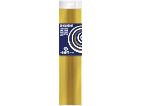 Haza crepepapir 50x250cm guld