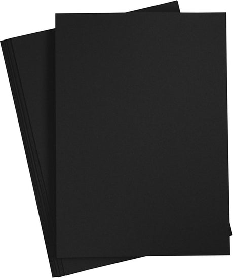 Creativ firma cc pap a4 sort 220gr 10 ark
